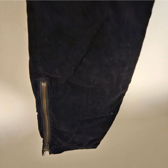 Women's Joie black velvet pants size 25 - Picture 4 of 9